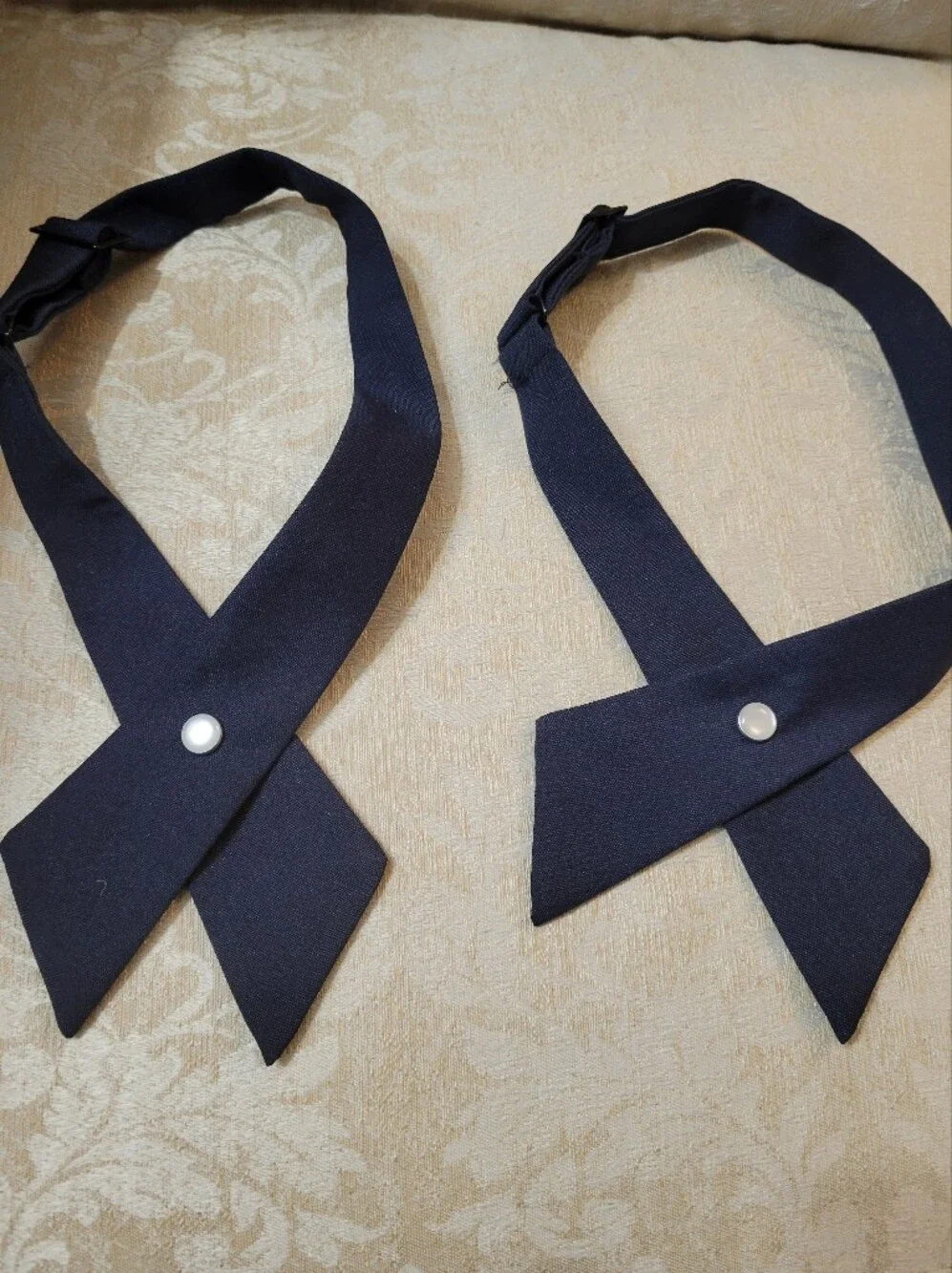 SCHOOL UNIFORM CRISSCROSS TIES NWOT